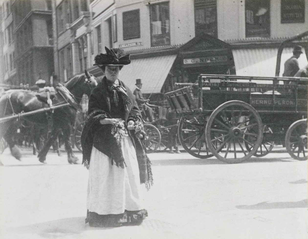 Halvan puolen kukkatyttö, 1893 tekijältä Paul Martin