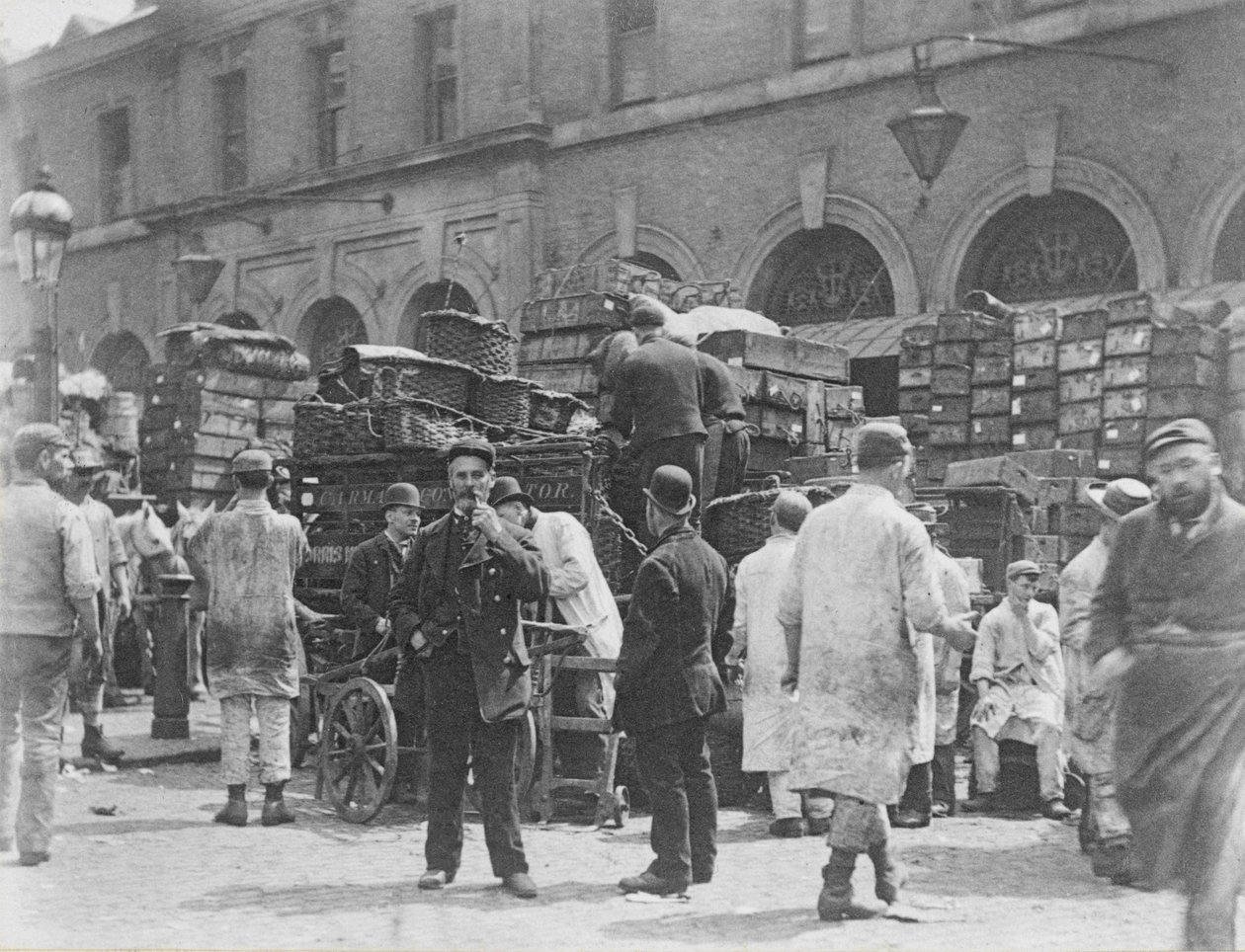 Billingsgate Market, 1893 tekijältä Paul Martin