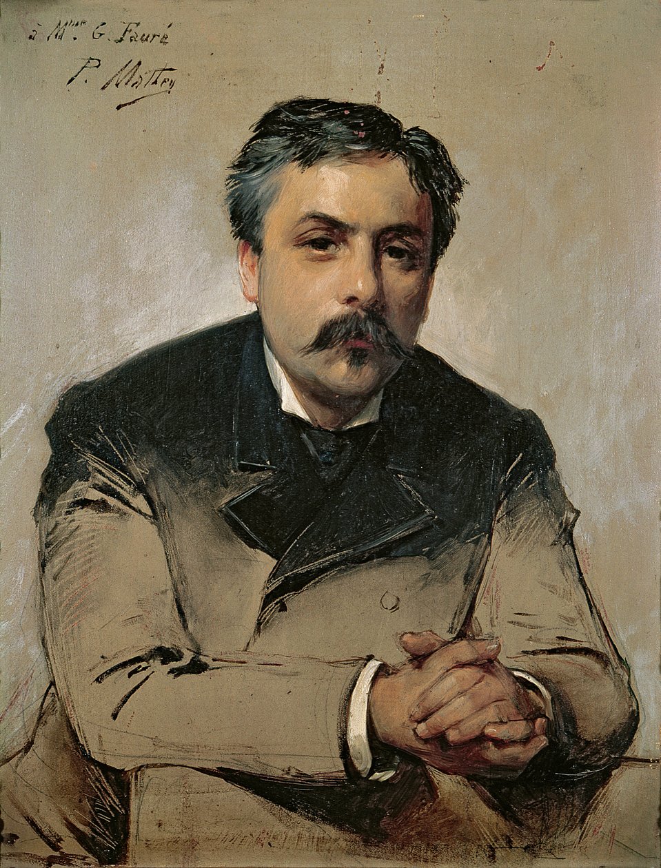 Gabriel Fauren muotokuva (1845-1924) tekijältä Paul Mathey
