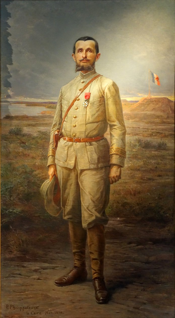 Komentaja Marchand a Fachoda, en 1898n tekijältä Paul Dominique Philippoteaux