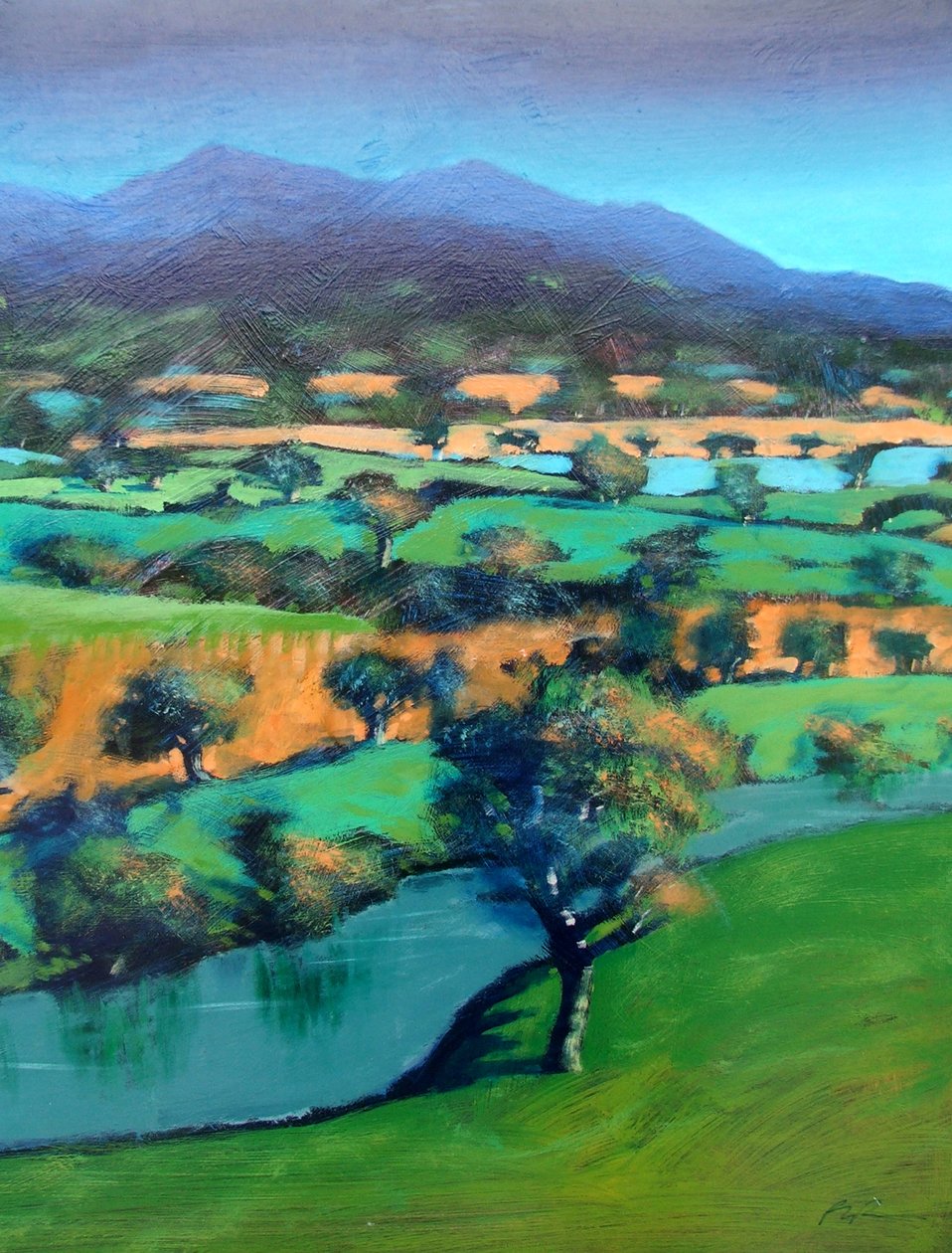 Malvern (akryylia aluksella) tekijältä Paul Powis