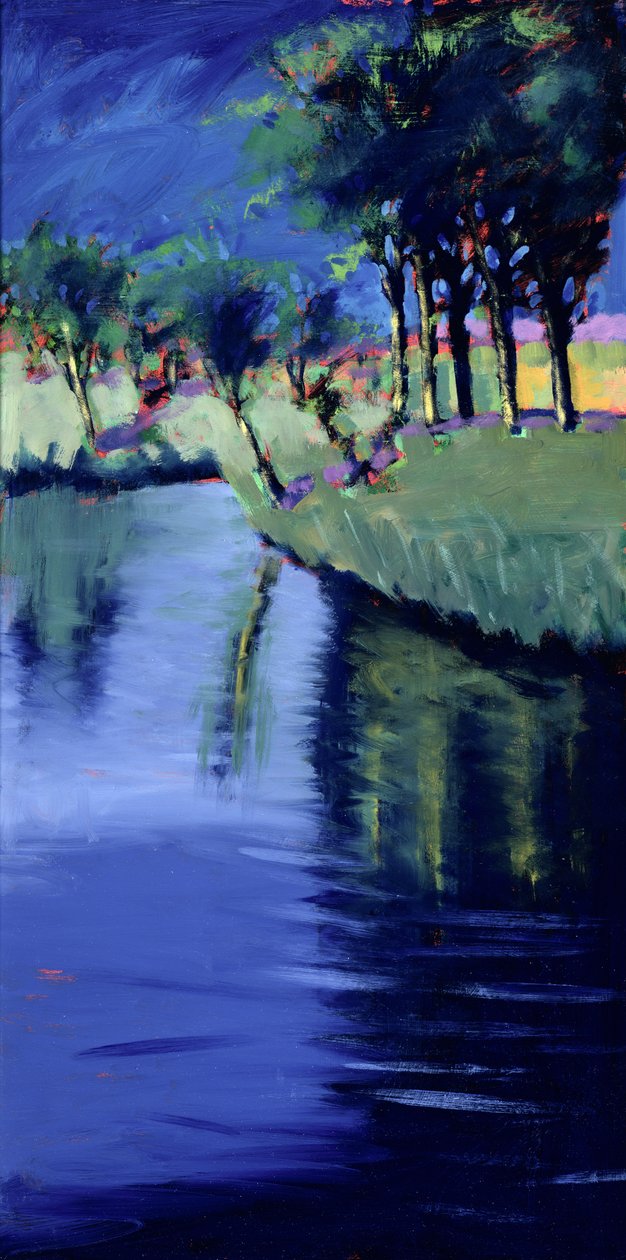 River (akryyli kortilla) tekijältä Paul Powis