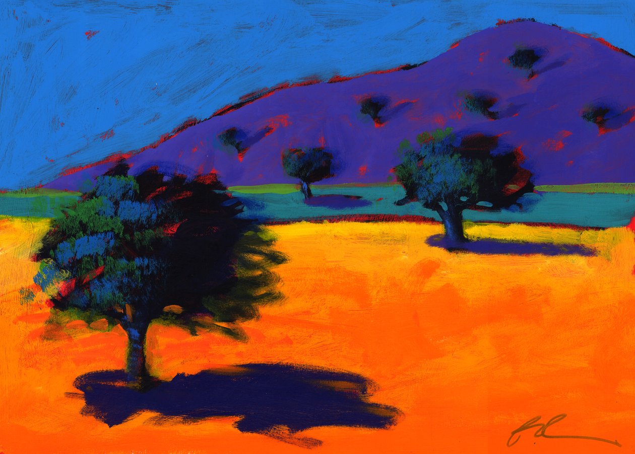 Kesäaika, 2008 (akryyli aluksella) tekijältä Paul Powis