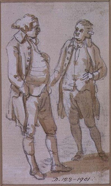 Pukututkimus (piirustus) tekijältä Paul Sandby