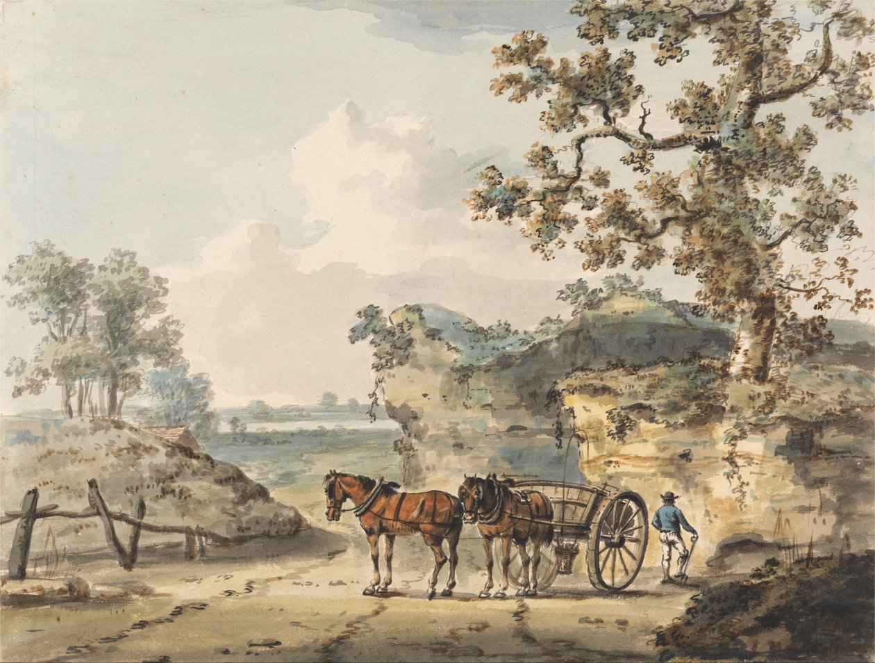 Hiekkalaatikko tekijältä Paul Sandby