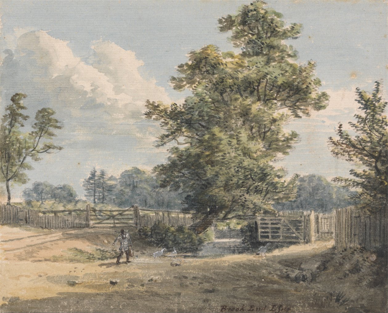 Brook End, Essex tekijältä Paul Sandby