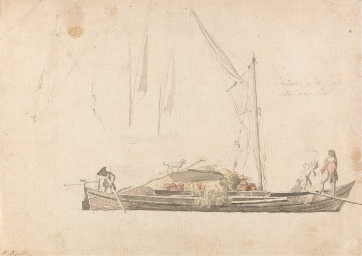 Rahtivene tekijältä Paul Sandby