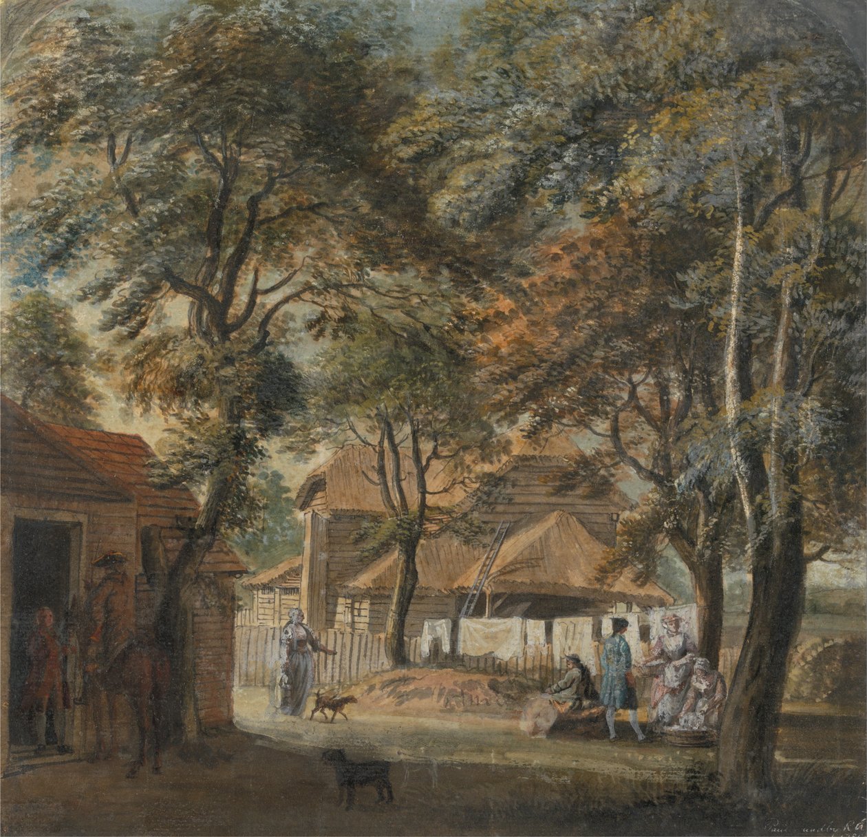 Halfway House, Sadlers Wells tekijältä Paul Sandby