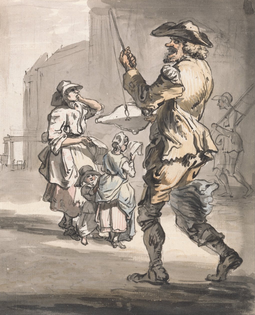 Lontoo huutaa- hauskaa hauskaa tekijältä Paul Sandby