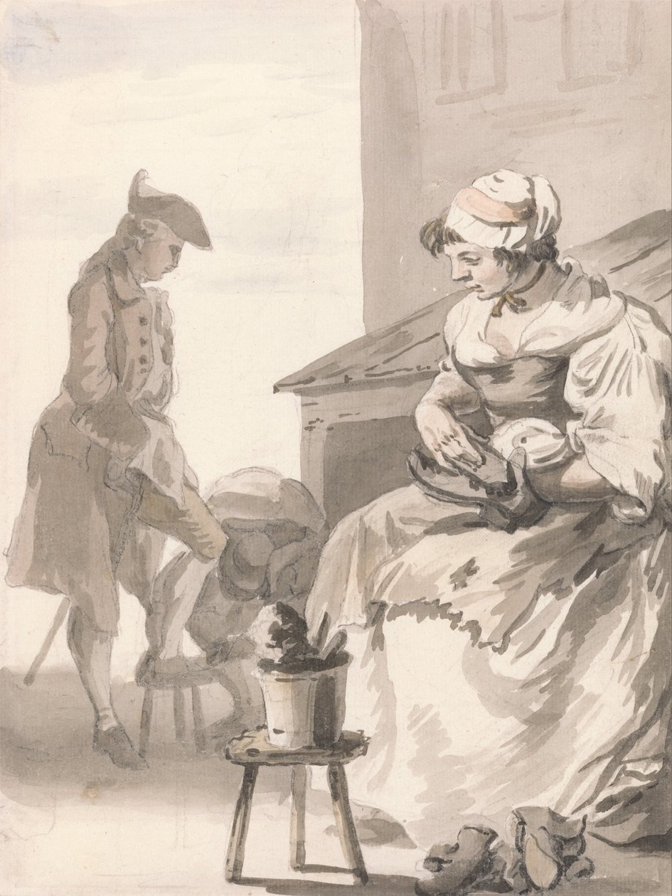 London Cries- Kenkäpuhdistusaine tekijältä Paul Sandby