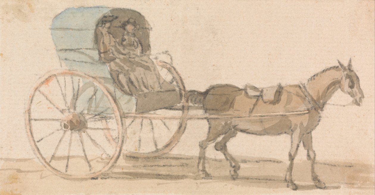 Poni ja hupullinen keikka tekijältä Paul Sandby