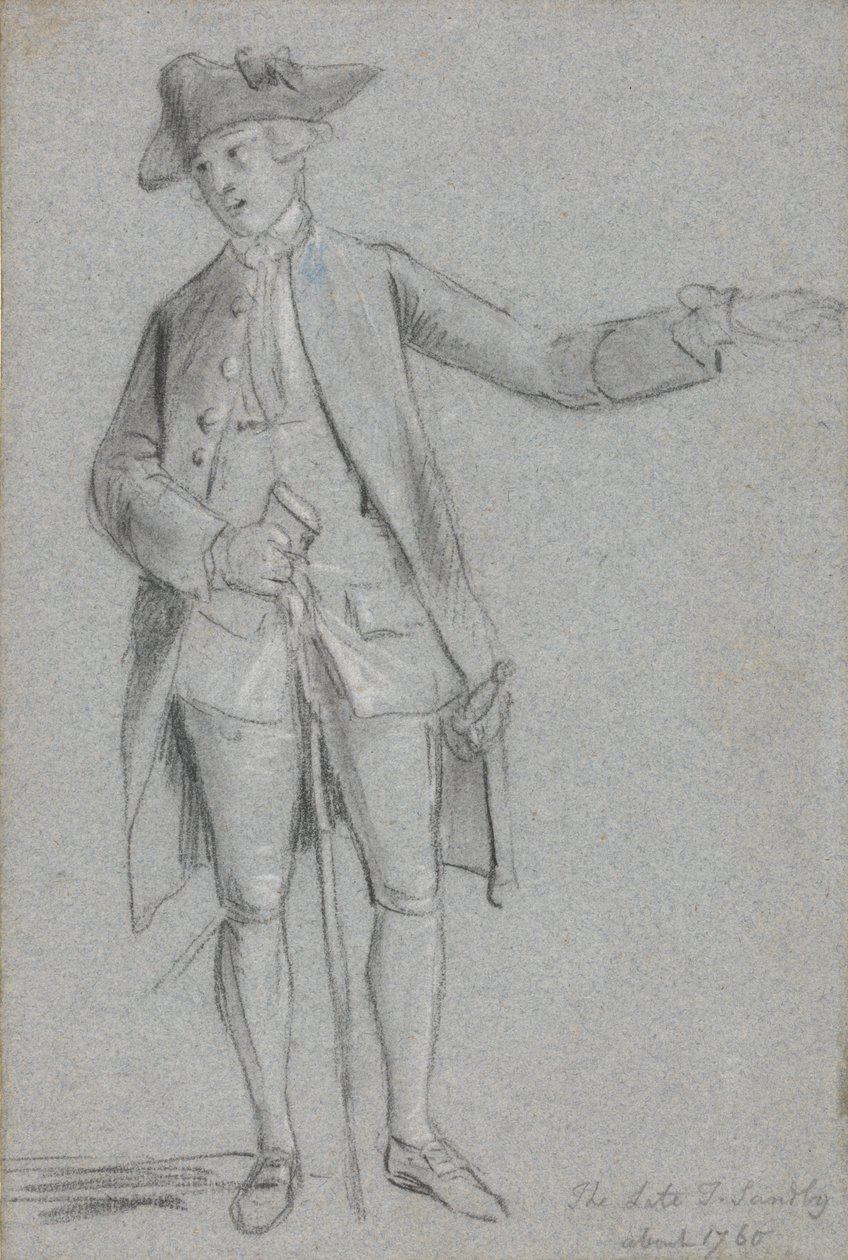 Muotokuva Thomas Sandbystä, R.A., Artists Brother tekijältä Paul Sandby