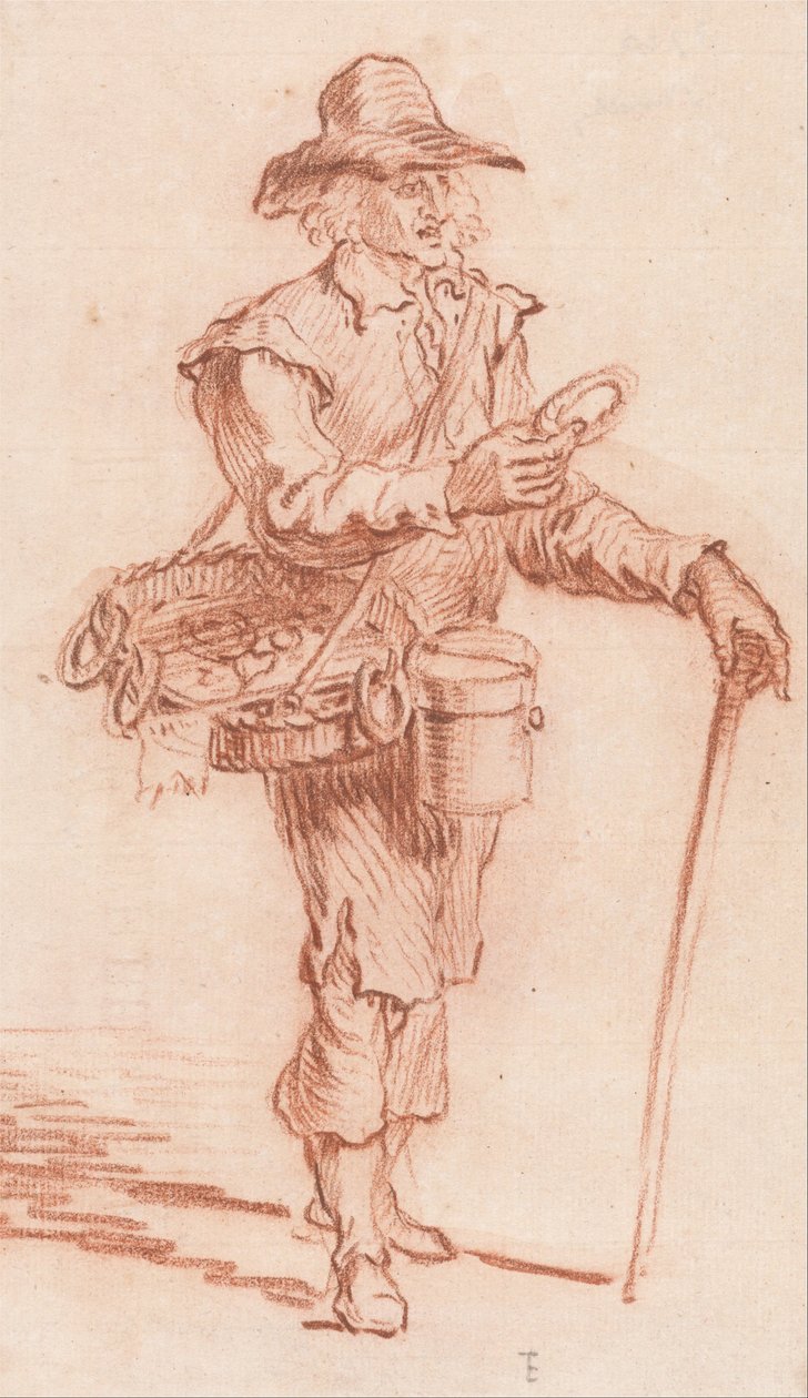 Kiertävä kauppias tekijältä Paul Sandby