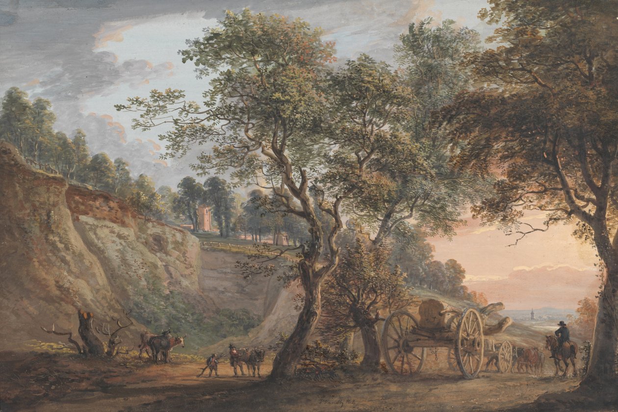 Näkymä Charltonissa, Kentissä tekijältä Paul Sandby