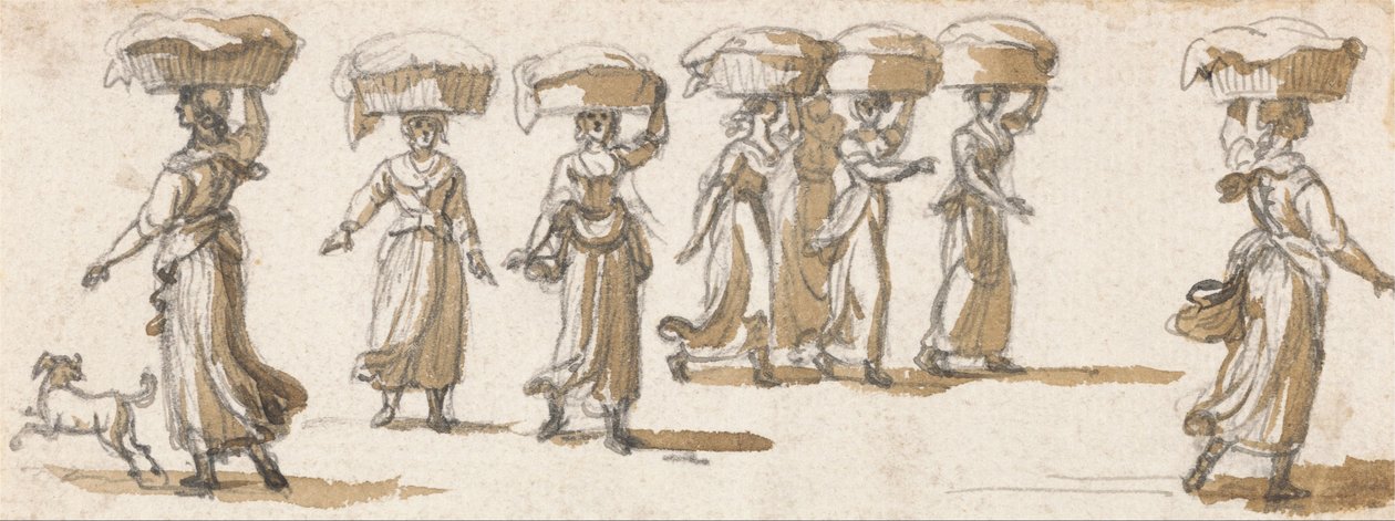 Pesukoneet tekijältä Paul Sandby