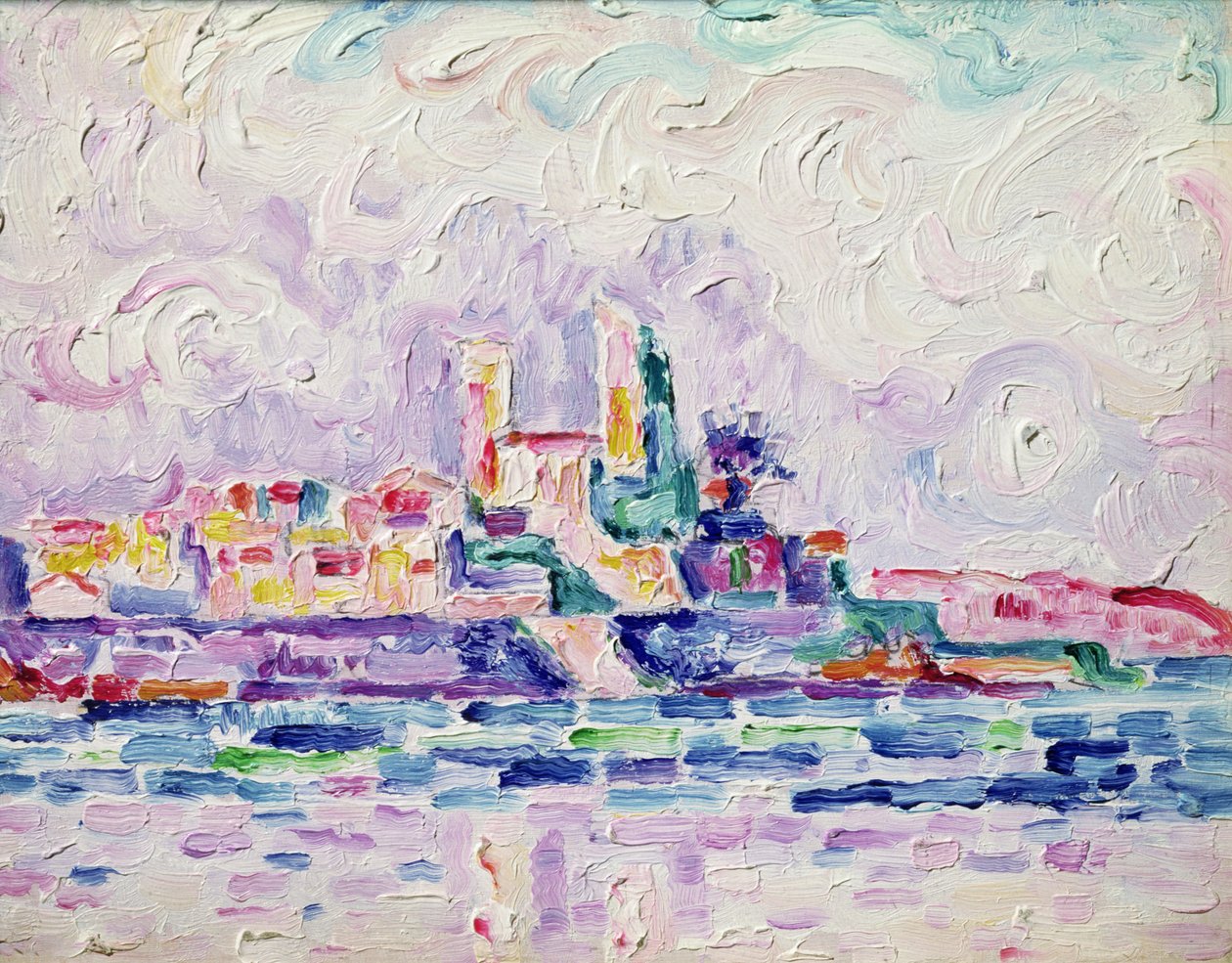 Antibes (tutkimus), 1918-19 tekijältä Paul Signac