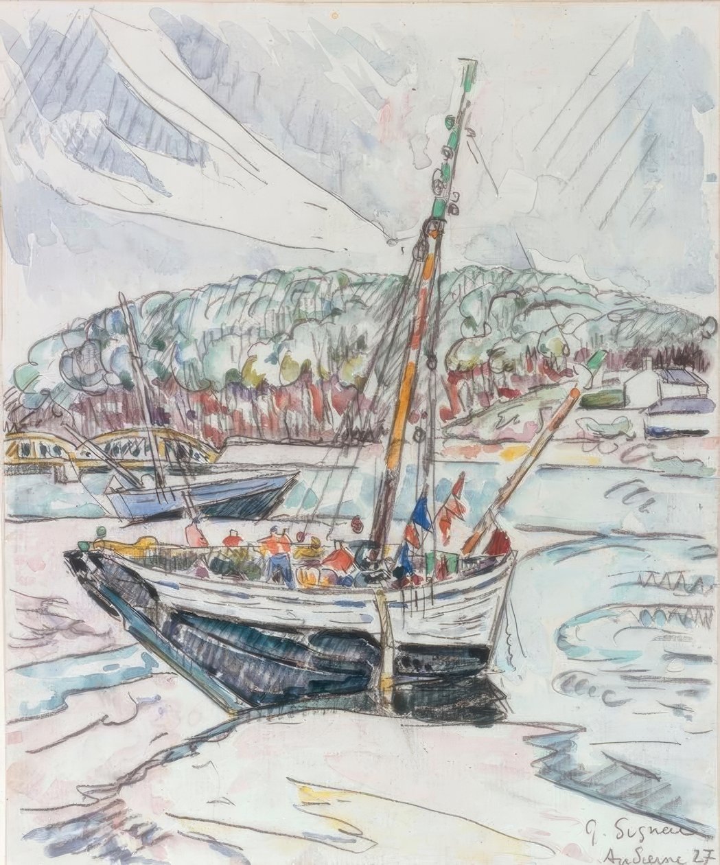 Audierne tekijältä Paul Signac