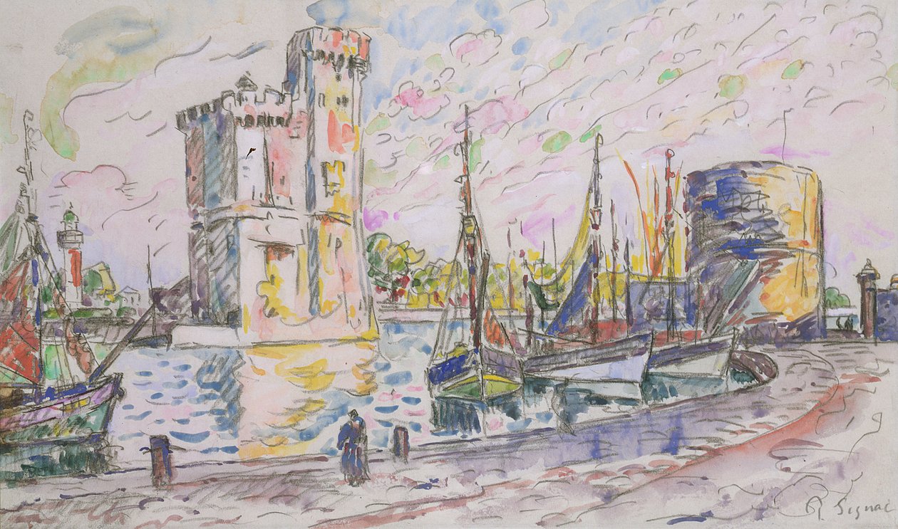 La Rochelle tekijältä Paul Signac