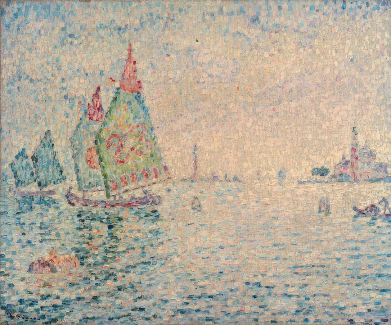Les îles de la laguuni (Venise) tekijältä Paul Signac