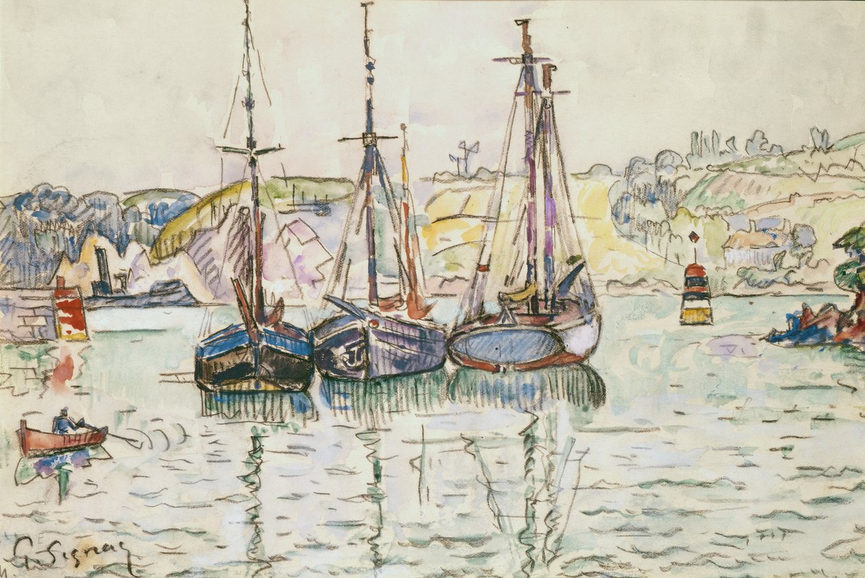 Lezardrieux tekijältä Paul Signac
