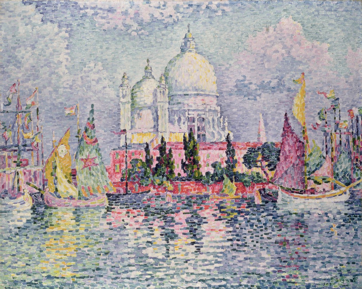 Santa Maria della Salute, 1908 tekijältä Paul Signac