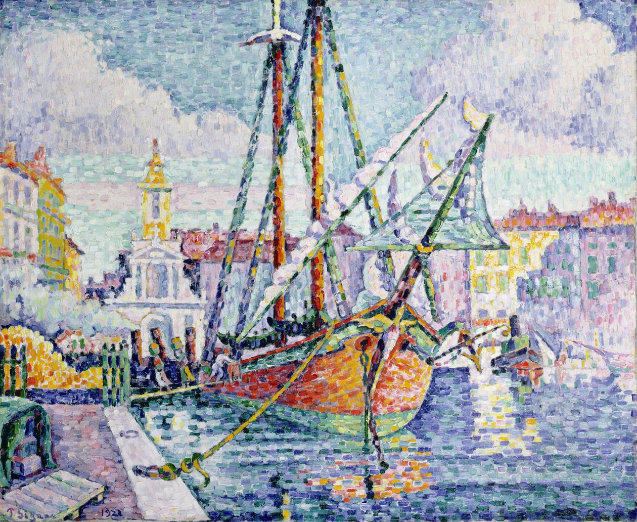 Satama, 1923 tekijältä Paul Signac