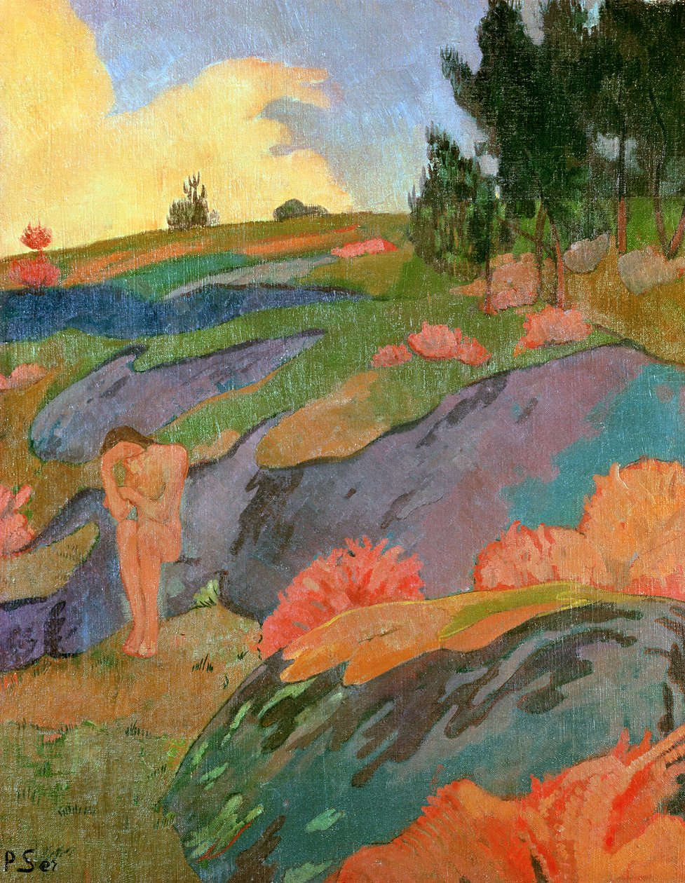 Breton Eve tai Melankolia, noin 1890 tekijältä Paul Sérusier