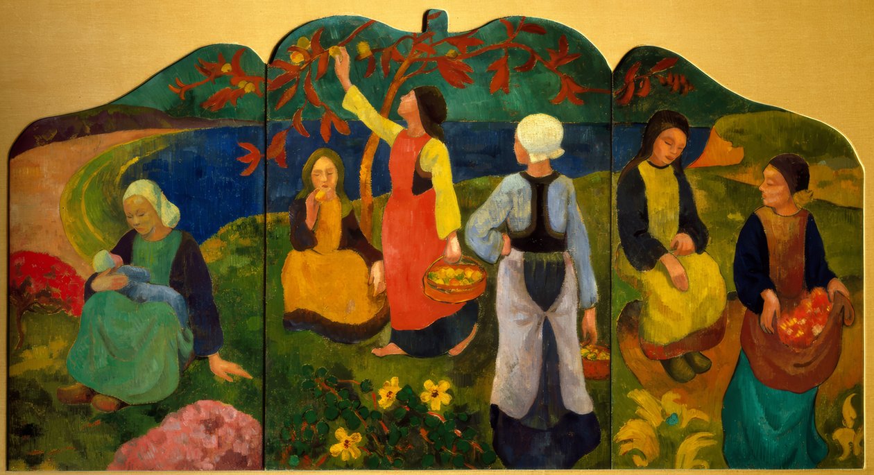 Triptykoni von Pont-Aven tekijältä Paul Sérusier