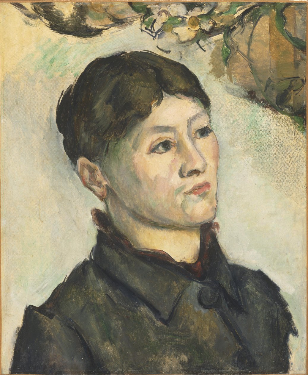 Madame Cézannen muotokuva tekijältä Paul Cézanne