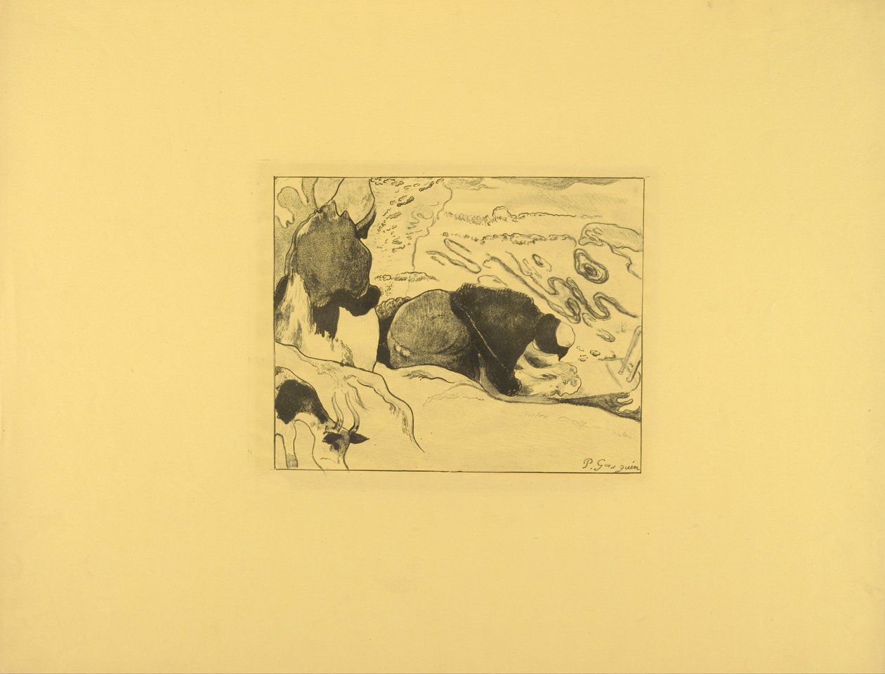 Pesukoneet tekijältä Paul Gauguin