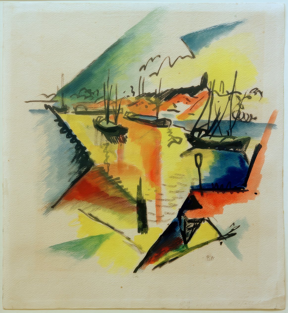Rheinischer Industriehafen tekijältä Paul Adolf Seehaus