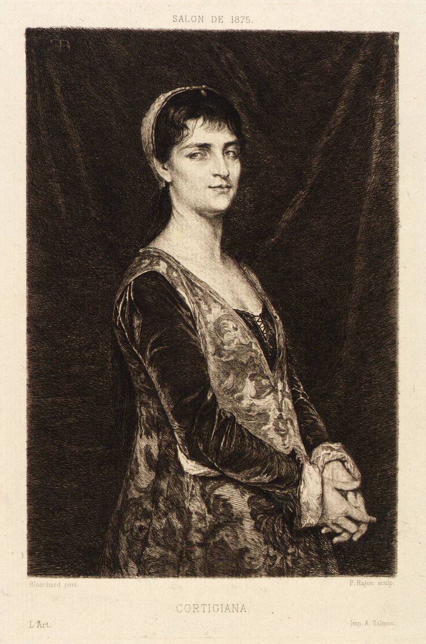 Cortigiana tekijältä Paul Adolphe Rajon