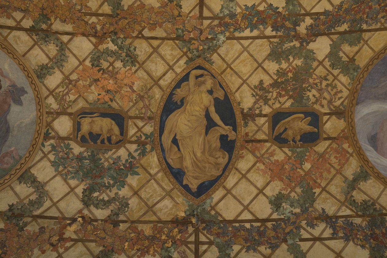 Päivä- ja yöajat: La Danse, vuosina 1909-1910 (arkkitehtuurikokonaisuus) tekijältä Paul Albert Baudouin