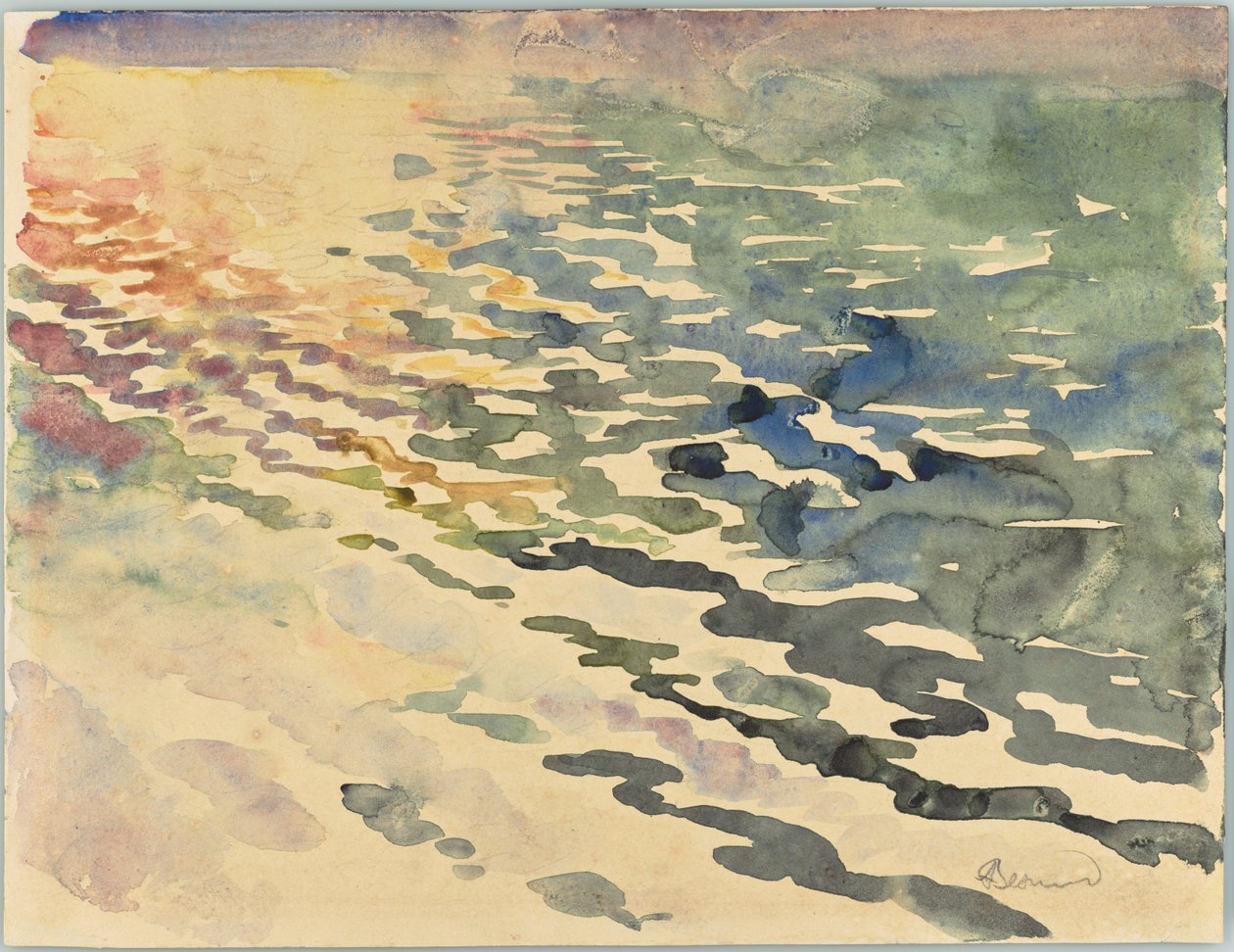 Aaltojen tutkimus tekijältä Paul Albert Besnard