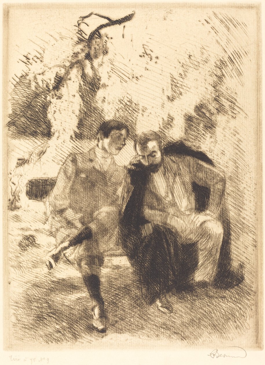Luottamus, 1900. tekijältä Paul Albert Besnard