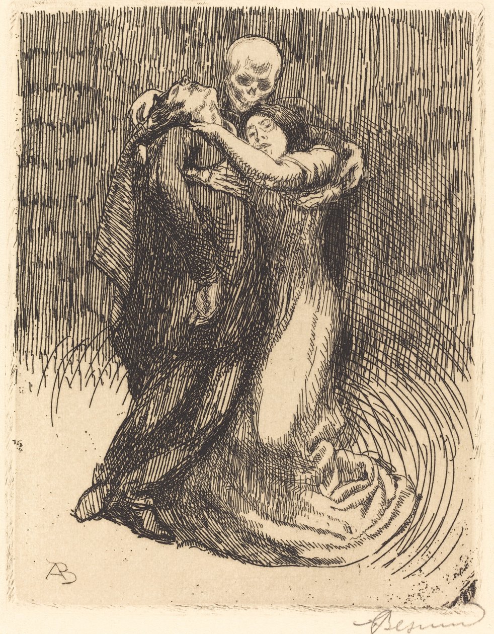 Rakkaus pyhitetty Hän pyhittää rakkauden, 1900. tekijältä Paul Albert Besnard