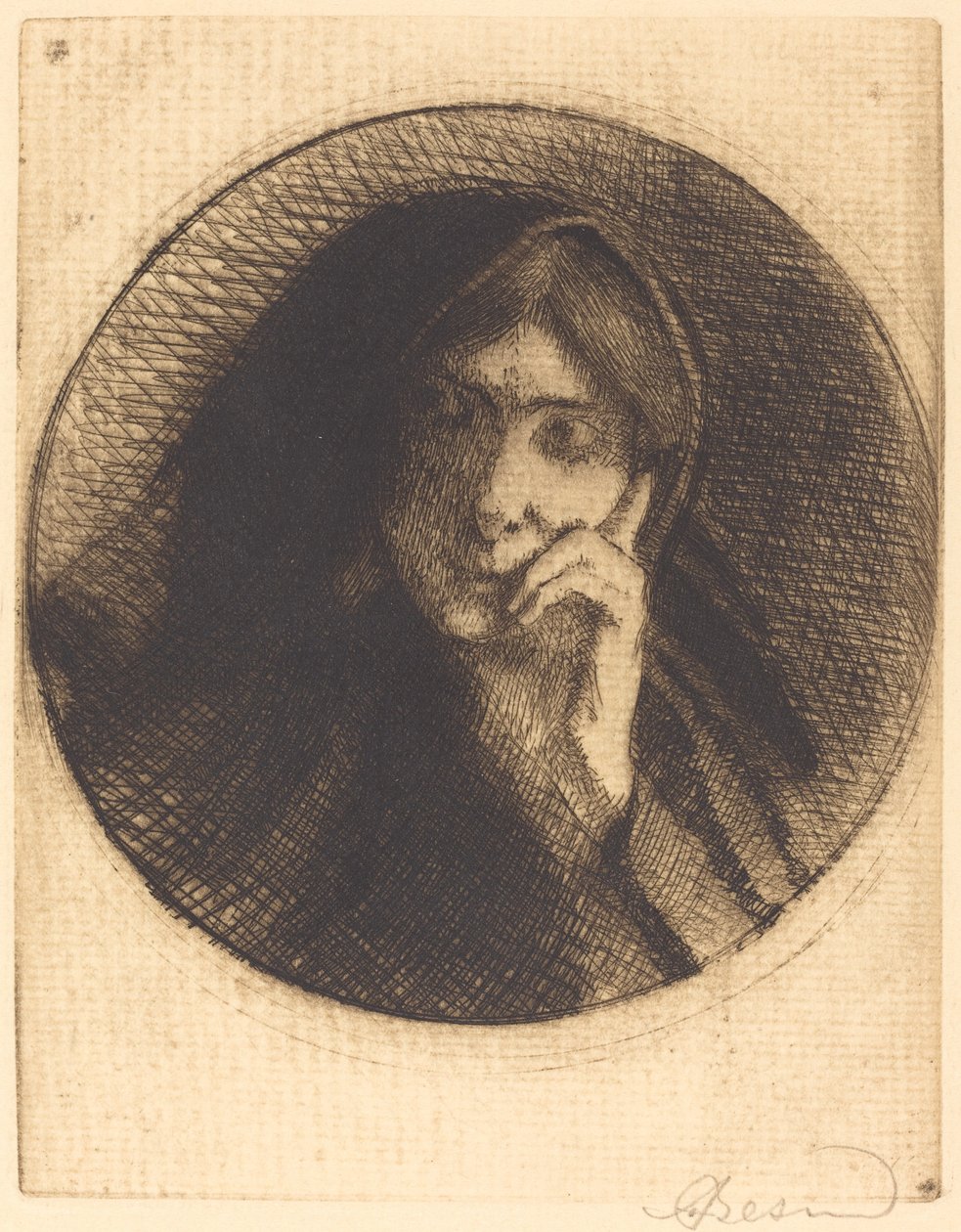 Madame Aman Jean, 1898. tekijältä Paul Albert Besnard