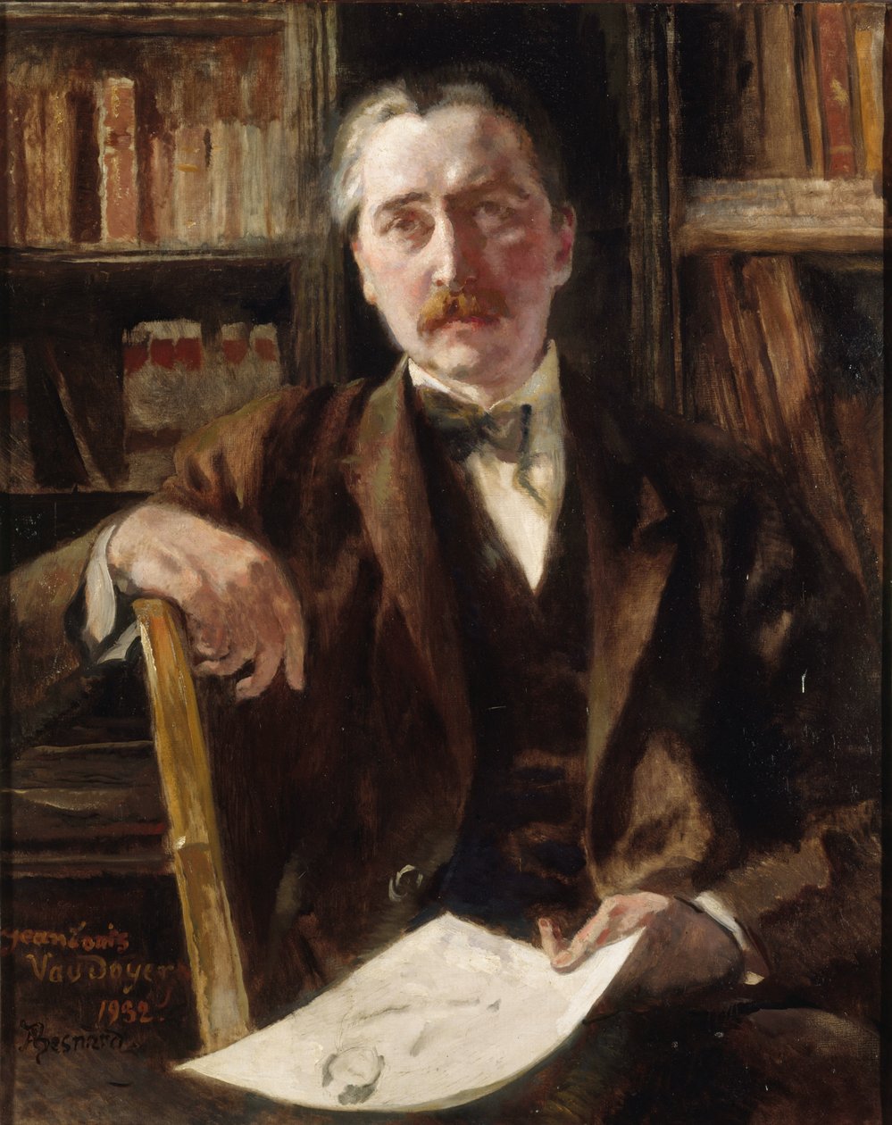 Jean-Louis Vaudoyerin muotokuva 1883-1963, 1932. tekijältä Paul Albert Besnard
