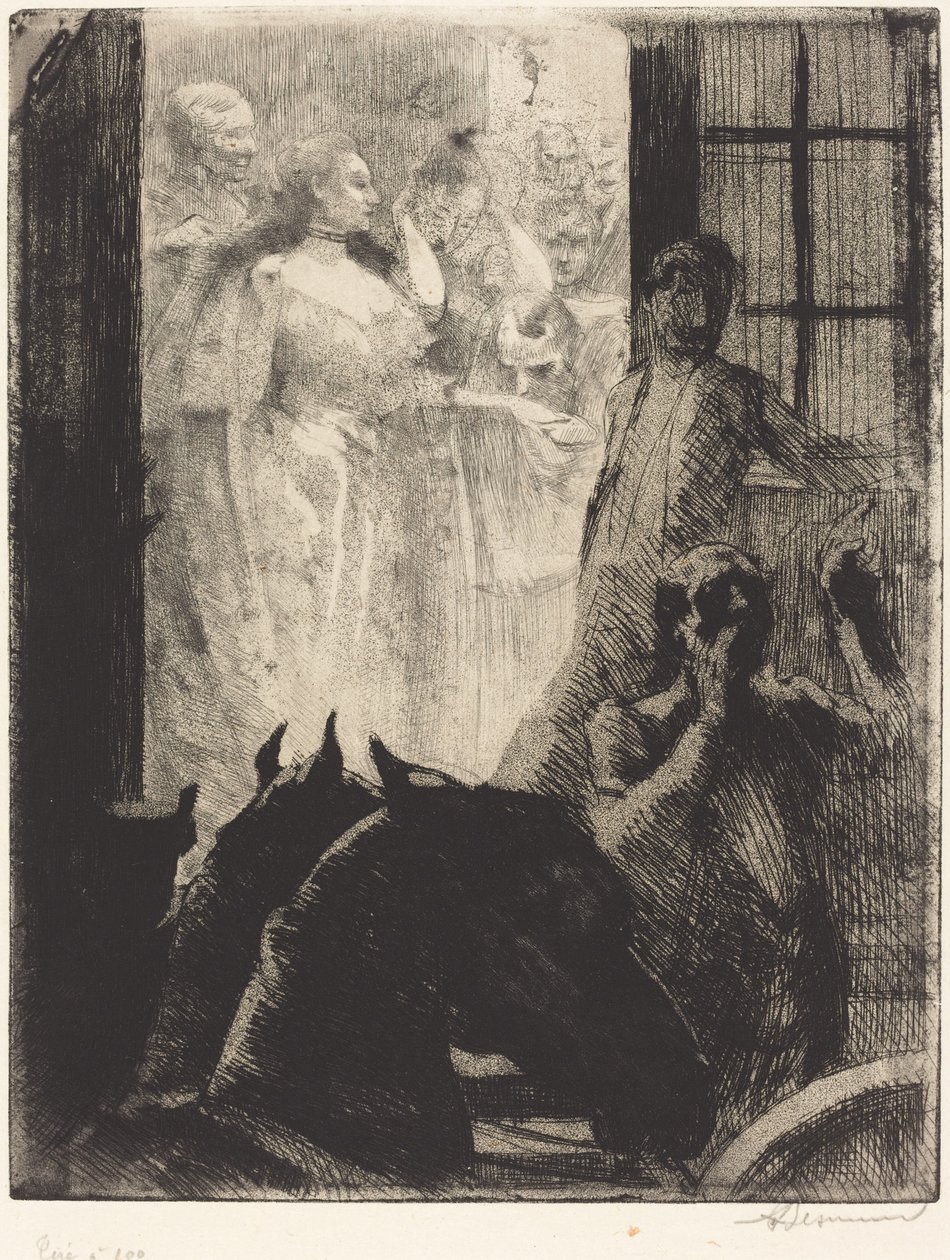Sosiaalinen voitto Maailmallinen voitto, n. 1886. tekijältä Paul Albert Besnard