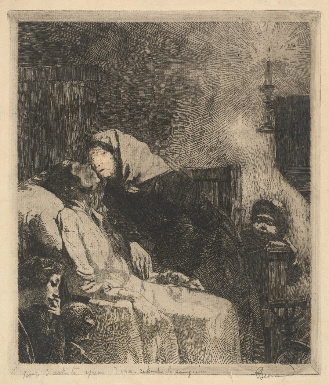 Loppu Kaiken loppu, 1883. tekijältä Paul Albert Besnard