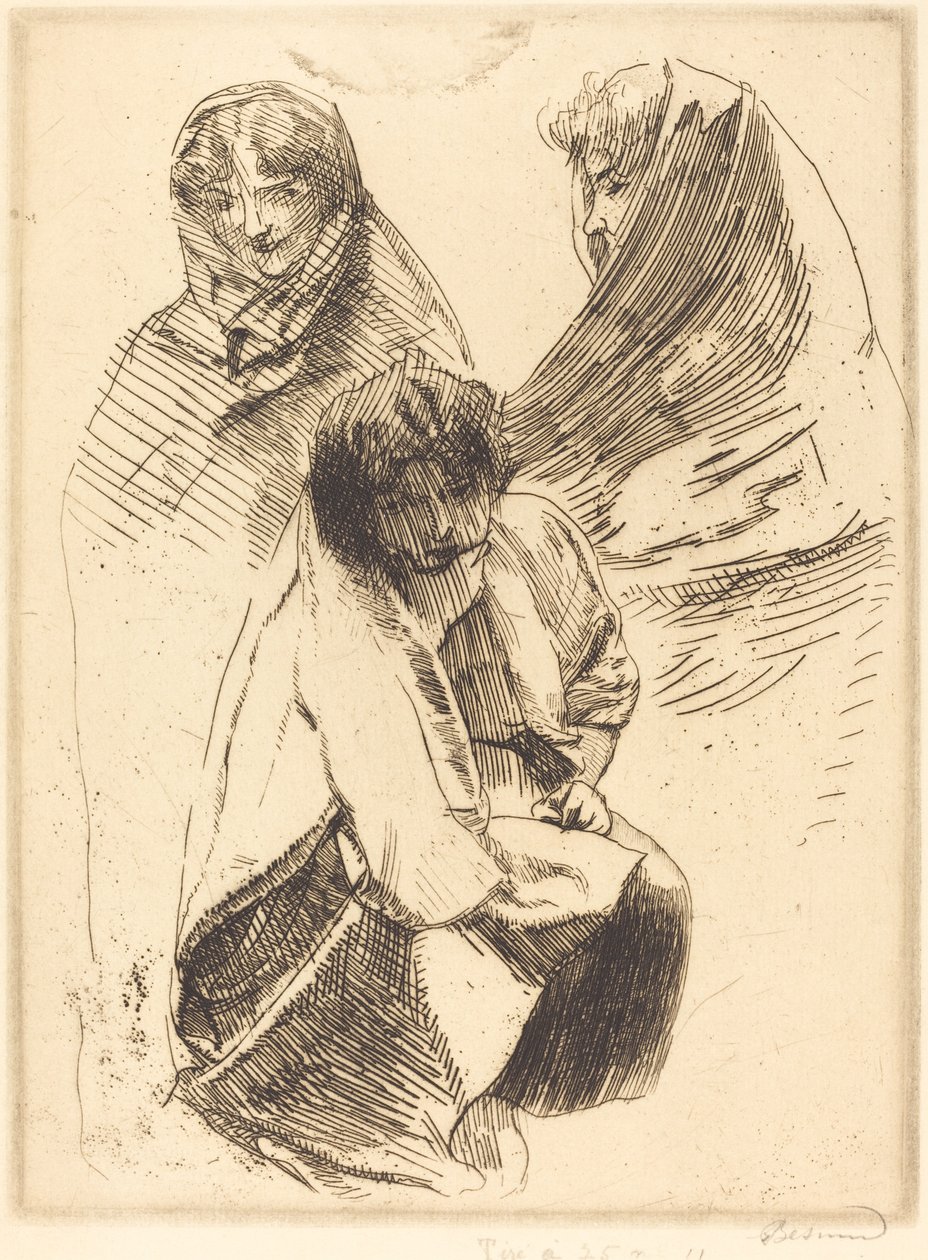Three Veiled Women Three Veiled Women, 1899. finlandès tekijältä Paul Albert Besnard