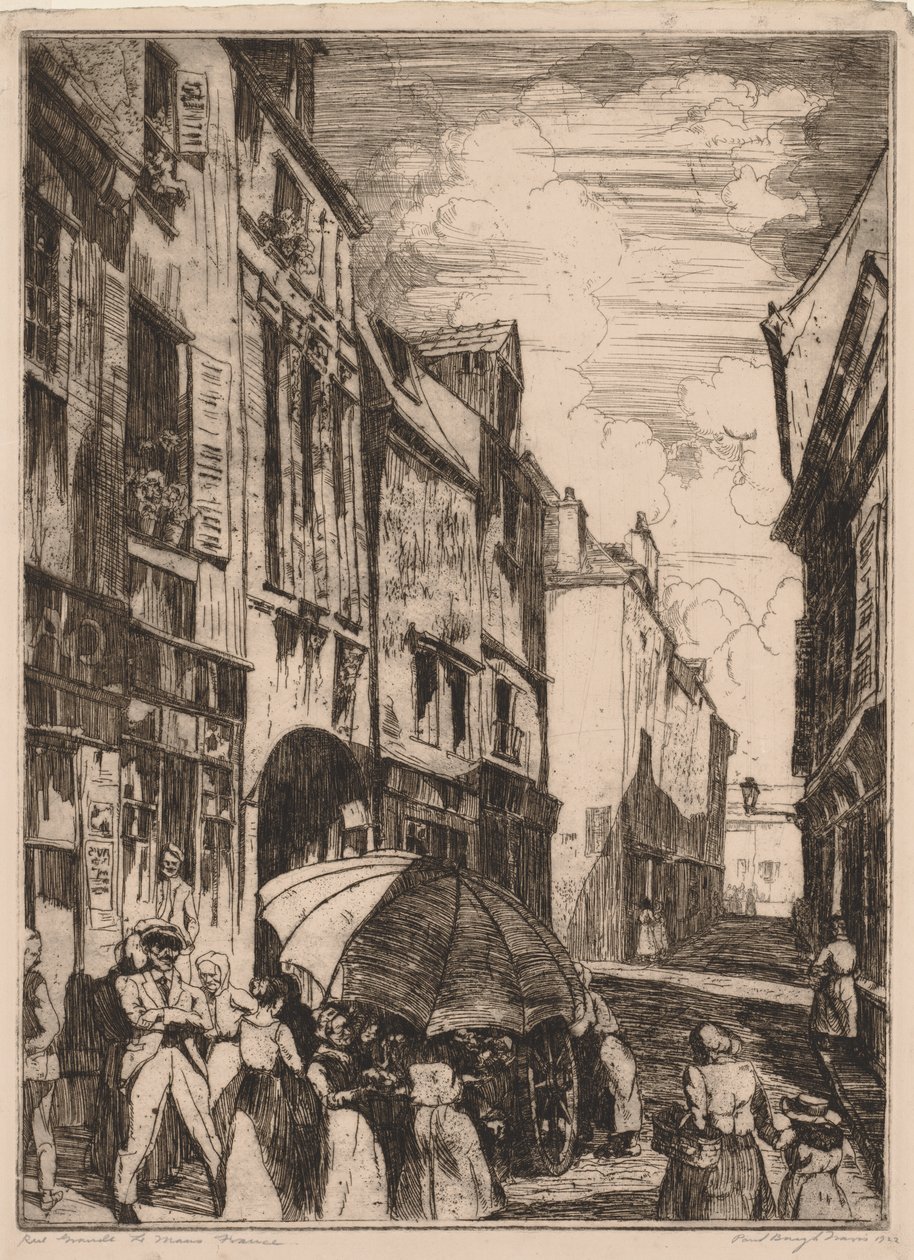 Rue Grande, Le Mans, Ranska tekijältä Paul B. Travis
