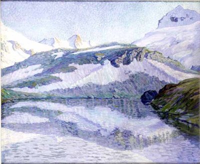 Alpine maisema tekijältä Paul Baum