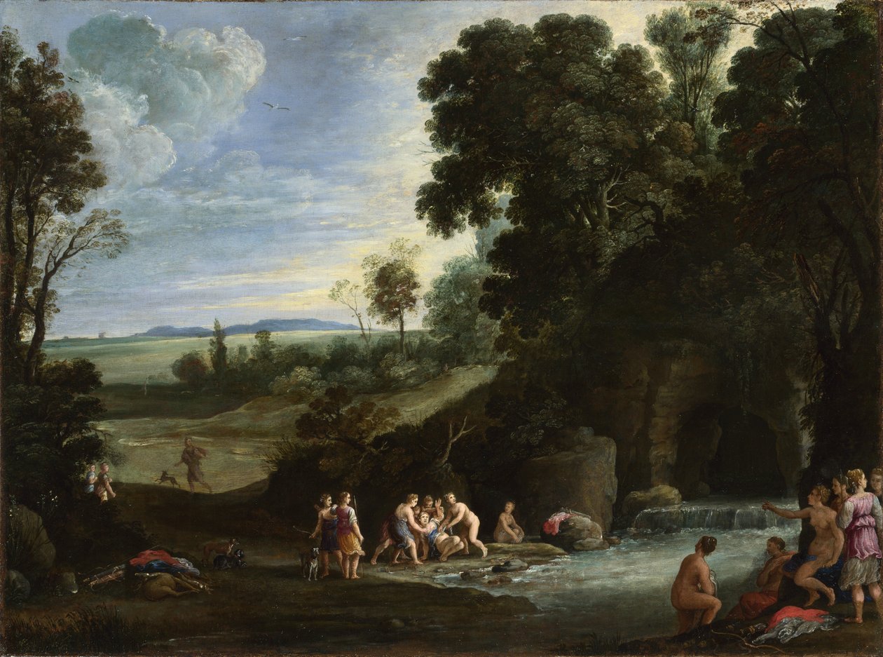 Diana ja Callisto, 1620-luku tekijältä Paul Brill