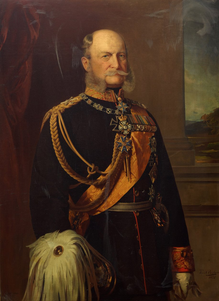 Saksa: Wilhelm I. Saksan keisarikunnan keisari. tekijältä Paul Bulow