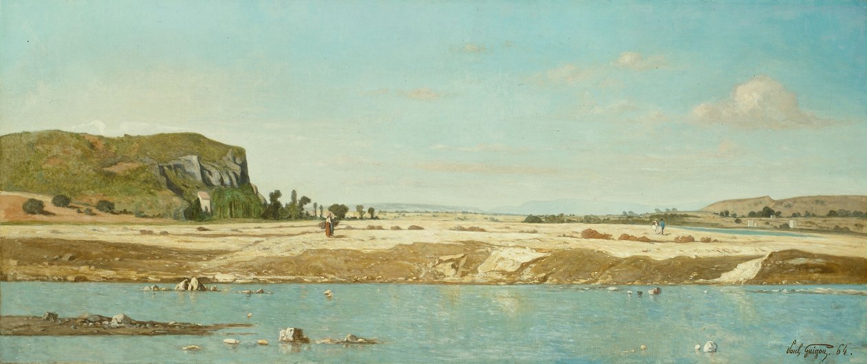 Durance-joen rannat Saint Paulissa tekijältä Paul Camille Guigou