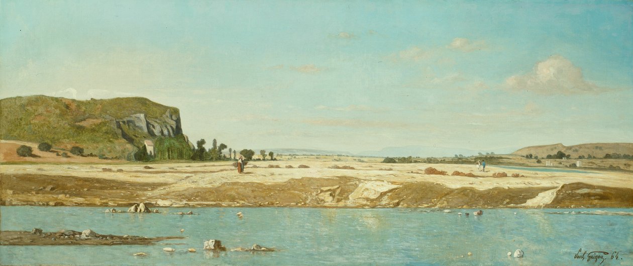 Durance-joen rannat Saint Paulissa tekijältä Paul Camille Guigou