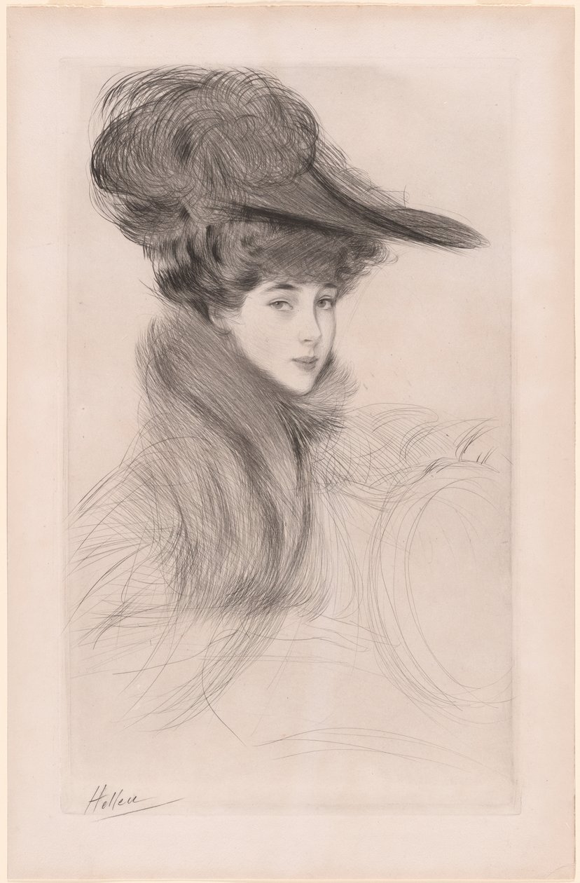 Consuelo Vanderbilt tekijältä Paul Cesar Helleu