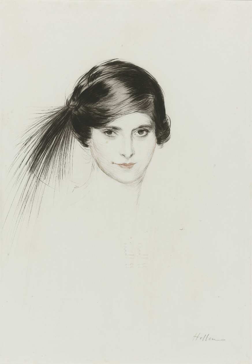 Helena Rubinstein, c. 1908 tekijältä Paul Cesar Helleu