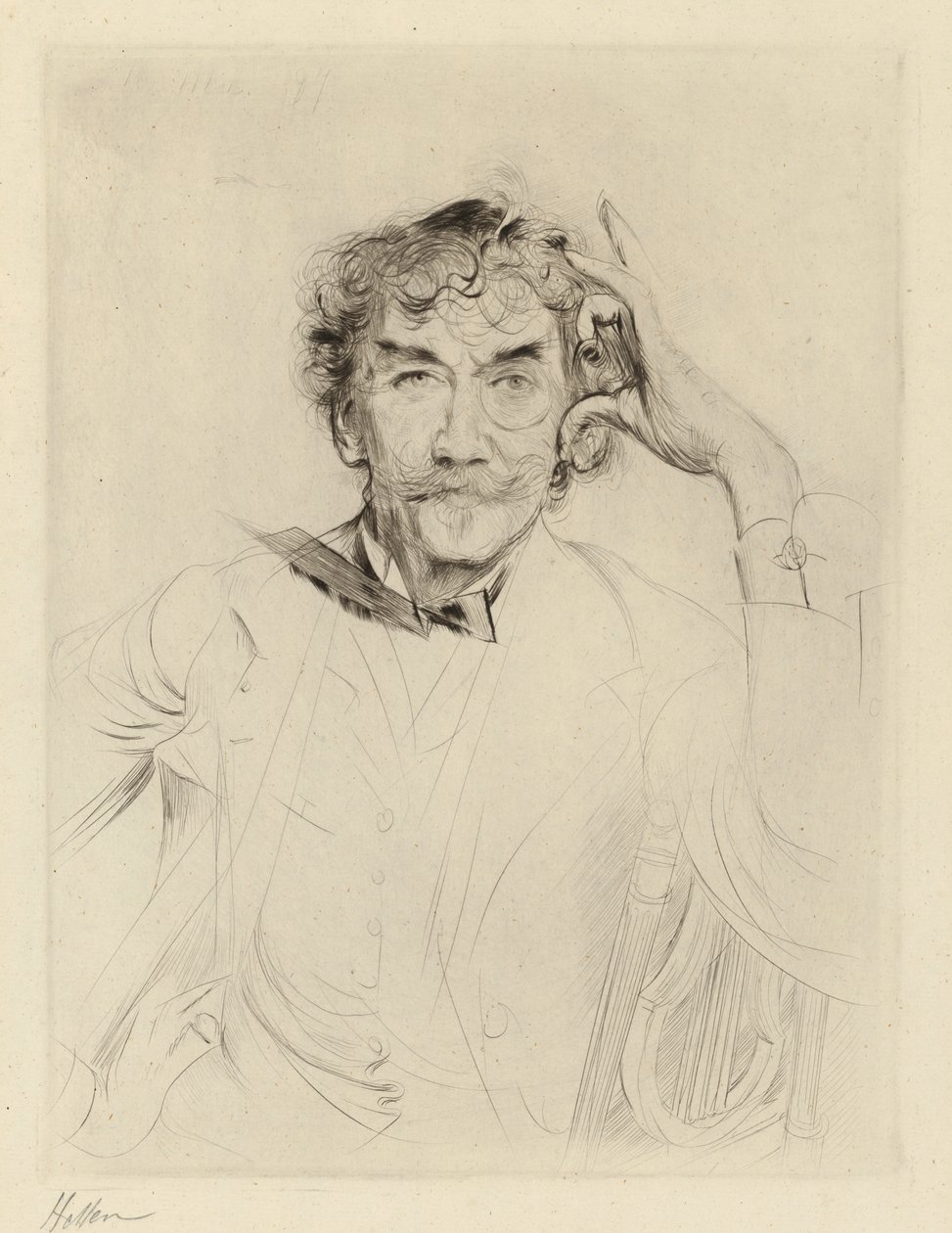 J. A. M. Whistler tekijältä Paul Cesar Helleu
